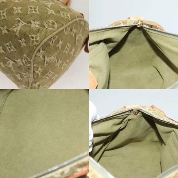 LOUIS VUITTON Monogram Denim Neo Speedy Hand Bag Riken M95215 LV Auth 127689V - Picture 14 of 14
